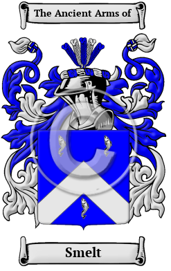 Smelt Family Crest/Coat of Arms