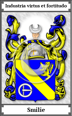 Smilie Family Crest Download (JPG) Book Plated - 600 DPI