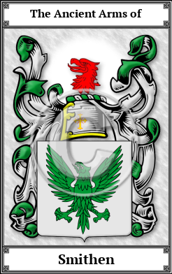Smithen Family Crest Download (JPG)  Book Plated - 150 DPI
