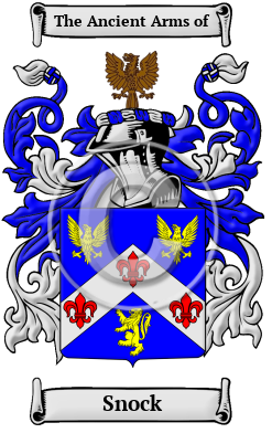 Snock Family Crest Download (JPG) Heritage Series - 600 DPI