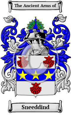 Sneeddind Family Crest/Coat of Arms