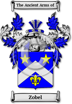 Zobel Family Crest Download (jpg) Legacy Series - 150 DPI