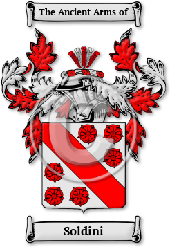 Soldini Family Crest Download (jpg) Legacy Series - 150 DPI
