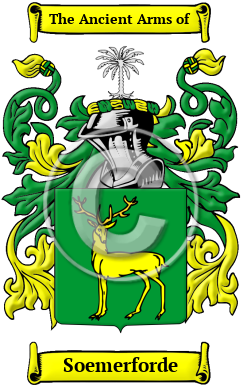 Soemerforde Family Crest/Coat of Arms