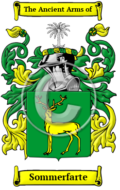 Sommerfarte Family Crest/Coat of Arms