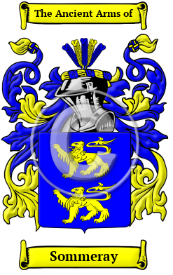 Sommeray Family Crest/Coat of Arms
