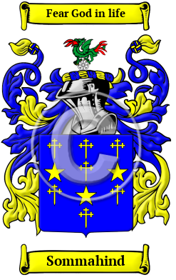 Sommahind Family Crest/Coat of Arms