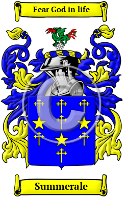 Summerale Family Crest/Coat of Arms