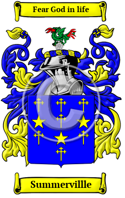 Summervillle Family Crest/Coat of Arms