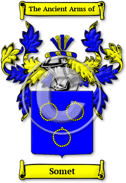 Somet Family Crest Download (JPG) Legacy Series - 600 DPI