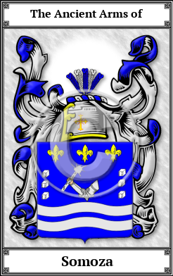 Somoza Family Crest Download (JPG)  Book Plated - 150 DPI