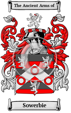 Sowerbie Family Crest/Coat of Arms