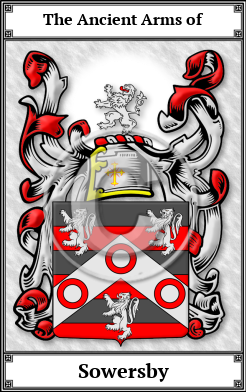 Sowersby Family Crest Download (JPG)  Book Plated - 150 DPI