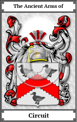 Circuit Family Crest Download (JPG) Book Plated - 600 DPI
