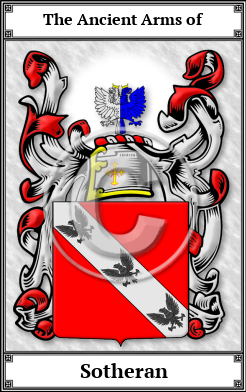 Sotheran Family Crest Download (JPG)  Book Plated - 150 DPI