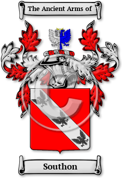 Southon Family Crest Download (jpg) Legacy Series - 150 DPI
