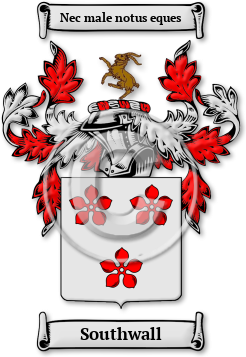 Southwall Family Crest Download (jpg) Legacy Series - 150 DPI