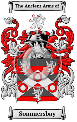 Sommersbay Family Crest/Coat of Arms