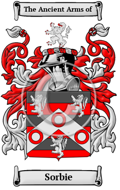 Sorbie Family Crest/Coat of Arms