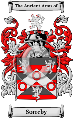 Sorreby Family Crest/Coat of Arms