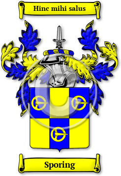Sporing Family Crest Download (JPG) Legacy Series - 600 DPI