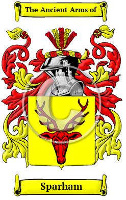 Sparham Family Crest/Coat of Arms