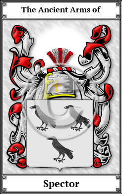 Spector Family Crest Download (JPG)  Book Plated - 150 DPI
