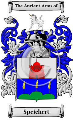 Speichert Family Crest/Coat of Arms