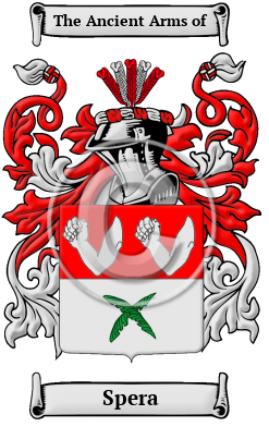 Spera Family Crest Download (JPG) Heritage Series - 600 DPI