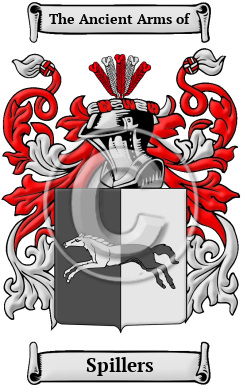 Spillers Family Crest/Coat of Arms