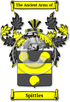 Spittles Family Crest Download (jpg) Legacy Series - 150 DPI
