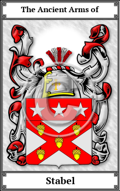 Stabel Family Crest Download (JPG)  Book Plated - 150 DPI