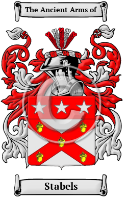Stabels Family Crest/Coat of Arms