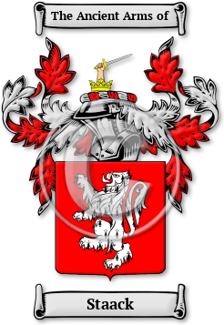 Staack Family Crest Download (jpg) Legacy Series - 150 DPI