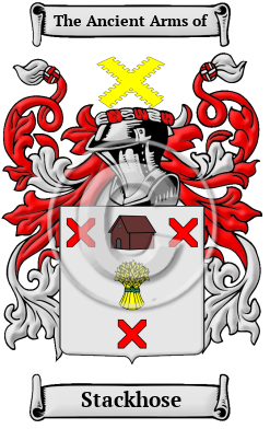 Stackhose Family Crest/Coat of Arms