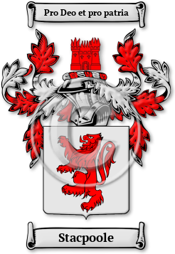 Stacpoole Family Crest Download (JPG) Legacy Series - 300 DPI