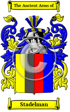 Stadelman Family Crest/Coat of Arms