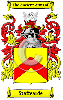 Staffearde Family Crest/Coat of Arms