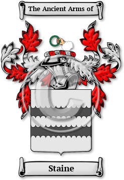 Staine Family Crest Download (jpg) Legacy Series - 150 DPI