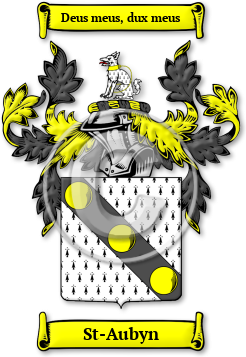 St-Aubyn Family Crest Download (jpg) Legacy Series - 150 DPI