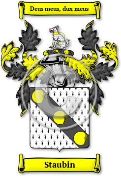 Staubin Family Crest Download (JPG) Legacy Series - 600 DPI