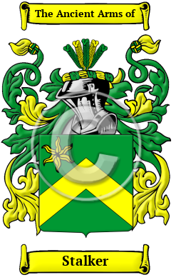 Stalker Family Crest/Coat of Arms