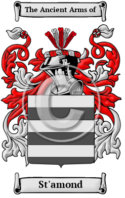St'amond Family Crest/Coat of Arms