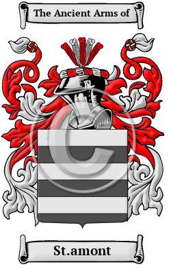 St.amont Family Crest/Coat of Arms