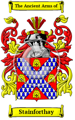 Stainforthay Family Crest/Coat of Arms