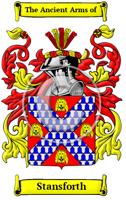 Stansforth Family Crest/Coat of Arms