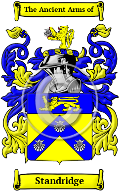 Standridge Family Crest/Coat of Arms