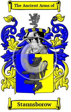 Stannsborow Family Crest/Coat of Arms