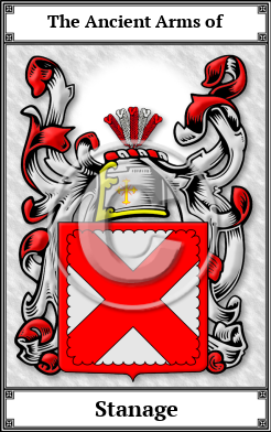 Stanage Family Crest Download (JPG)  Book Plated - 150 DPI