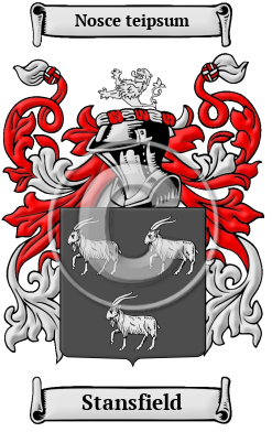 Stansfield Family Crest/Coat of Arms